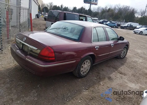 2006 Mercury Grand Marquis Gs z USA, uszkodzony, nr VIN 2MEFM74V86X628507